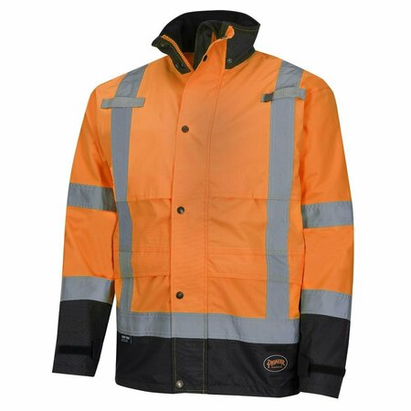 PIONEER Ripstop Jacket, Orange, 2XL V1200251U-2XL